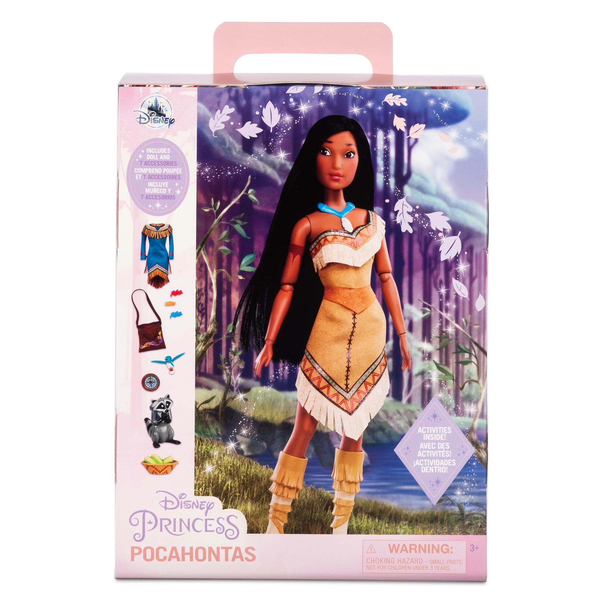 Лялька Покахонтас з набором додаткового одягу Disney Story Doll - Зображення 3