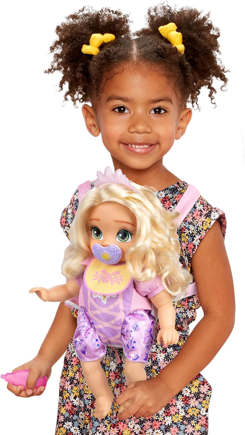 Лялька Рапунцель бебі з переноскою, Jakks - Зображення 7