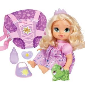 Лялька Рапунцель бебі з переноскою, Jakks