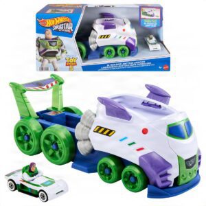 Пускова установка та транспортер з машинкою Базза Лайтера Hi-Tech Buzz Lightyear Hot Wheels Disney/Pixar 1:64