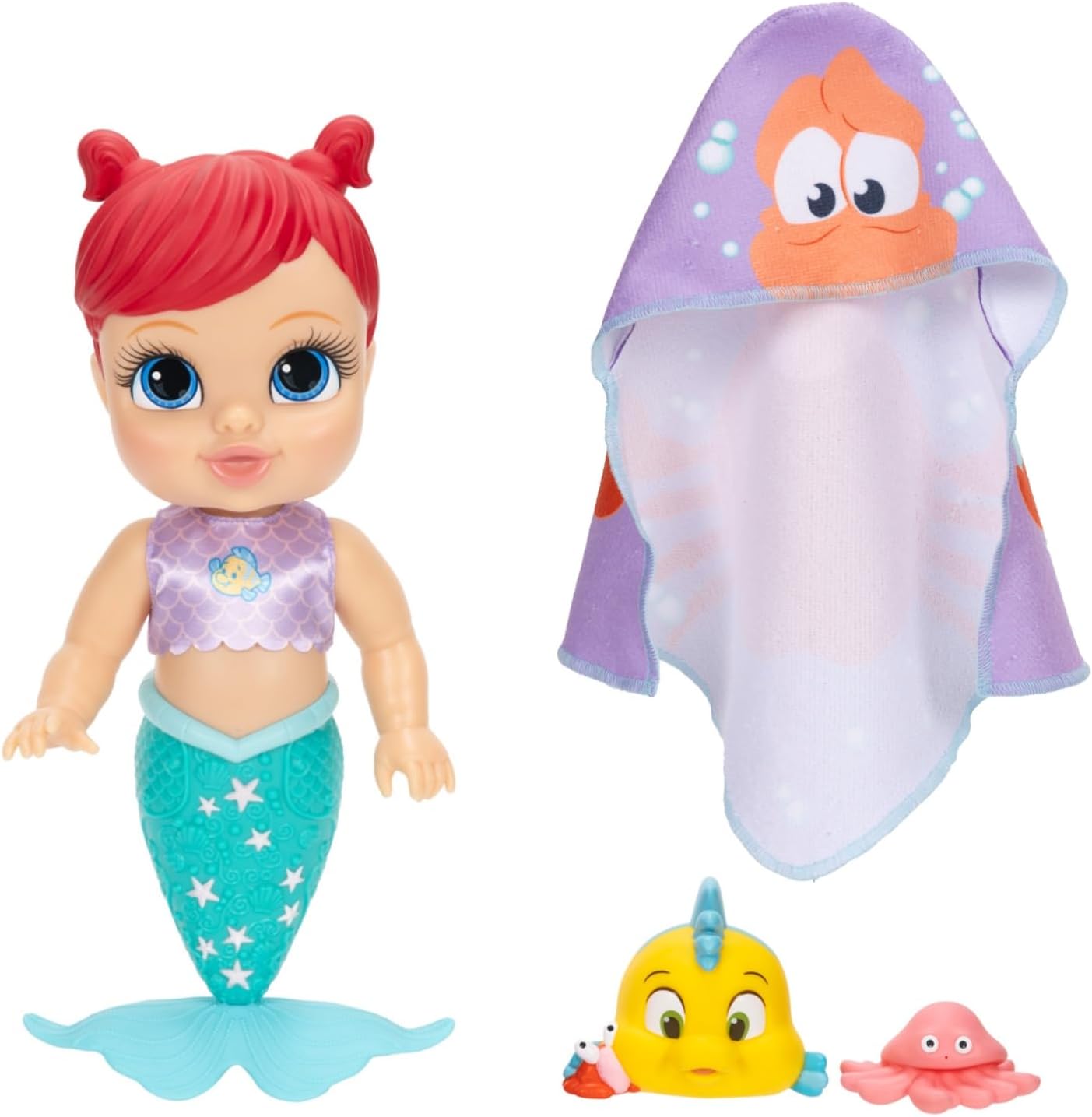 Лялька Аріель для купання з набором аксесуарів, Jakks - Зображення 6