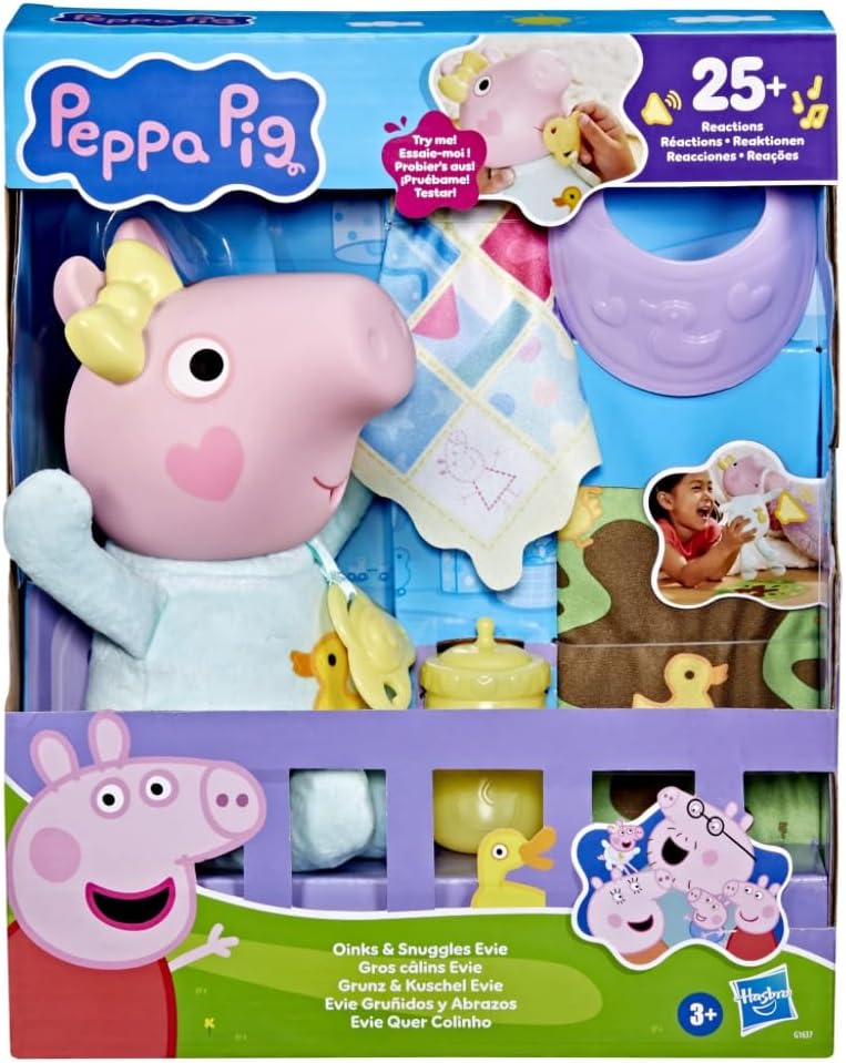 Інтерактивна свинка Бебі Еві, Peppa Pig Hasbro - Зображення 5