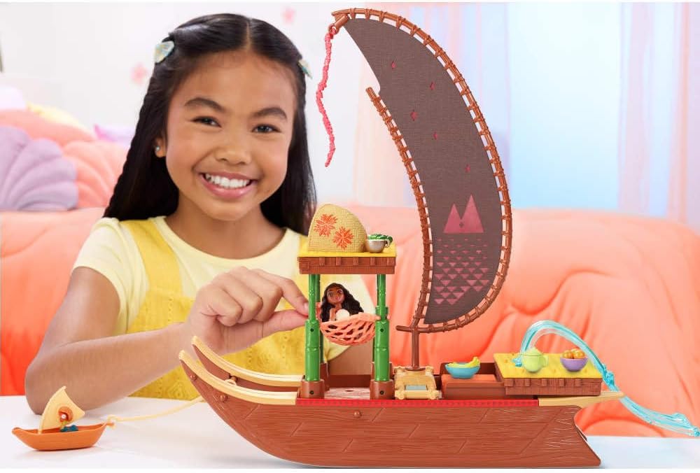 Ігровий набір Моана 2 Пригоди на каное, Mattel - Зображення 9
