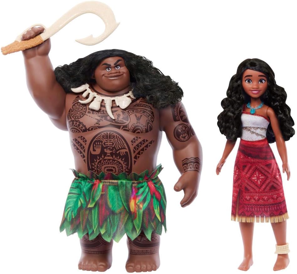 Набір ляльок Disney Моана та Мауі, Mattel - Зображення 3