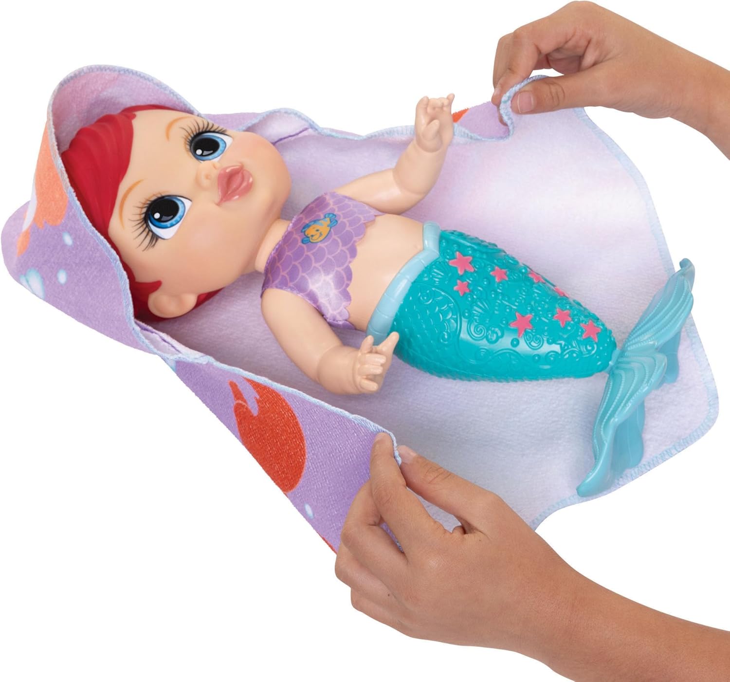 Лялька Аріель для купання з набором аксесуарів, Jakks - Зображення 3