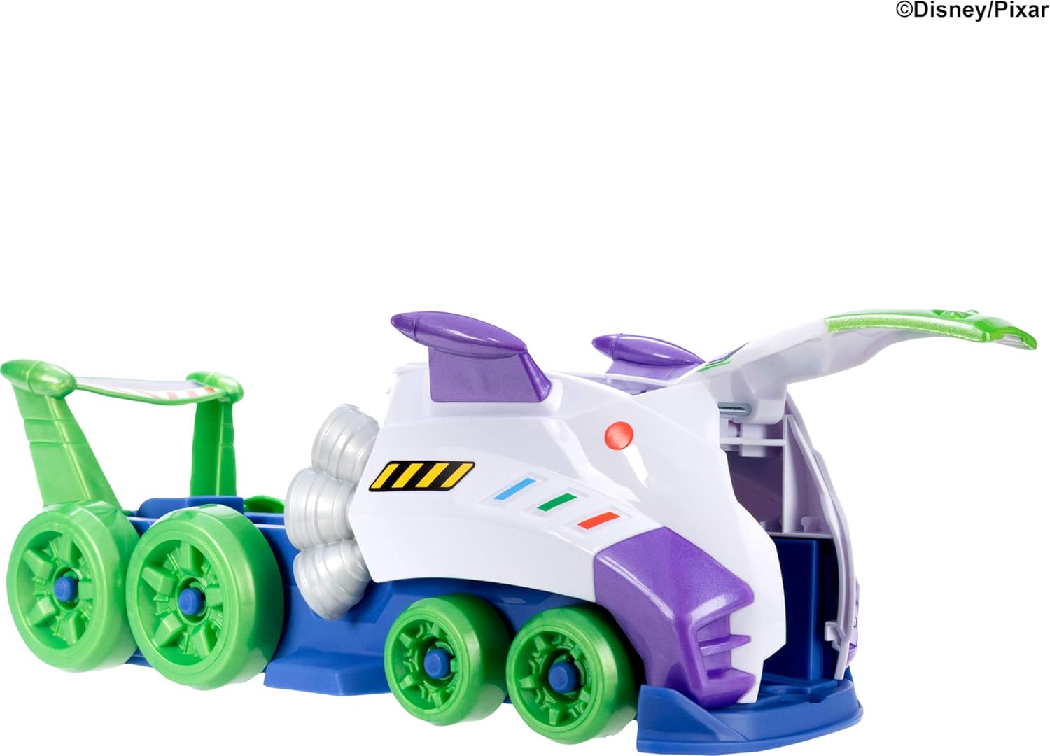 Пускова установка та транспортер з машинкою Базза Лайтера Hi-Tech Buzz Lightyear Hot Wheels Disney/Pixar 1:64 - Зображення 4