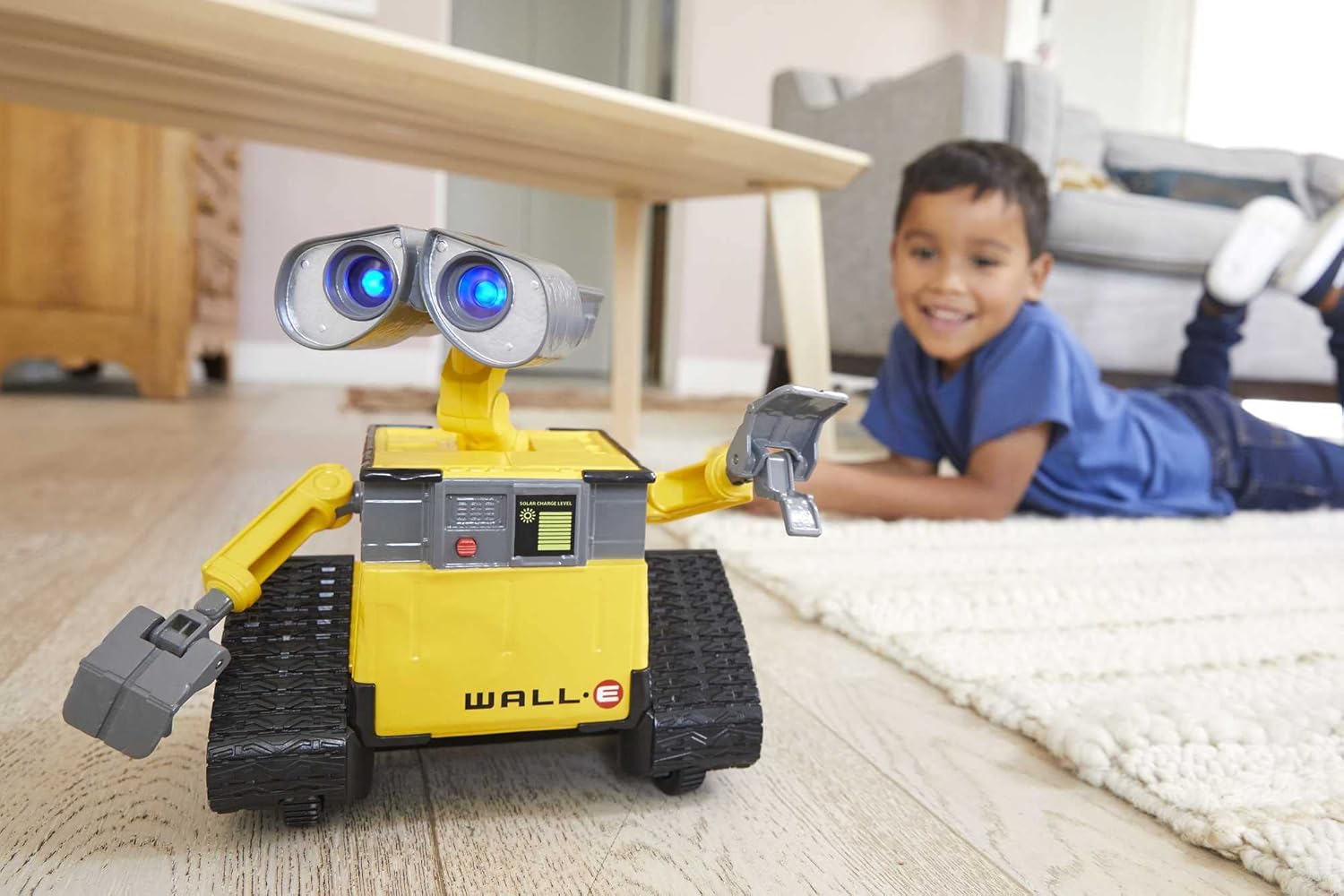 Робот Воллі на радіокеруванні (22см) Mattel Disney Pixar WALL-E RC Robot Toy with 20+ Lights & Sounds - Зображення 6
