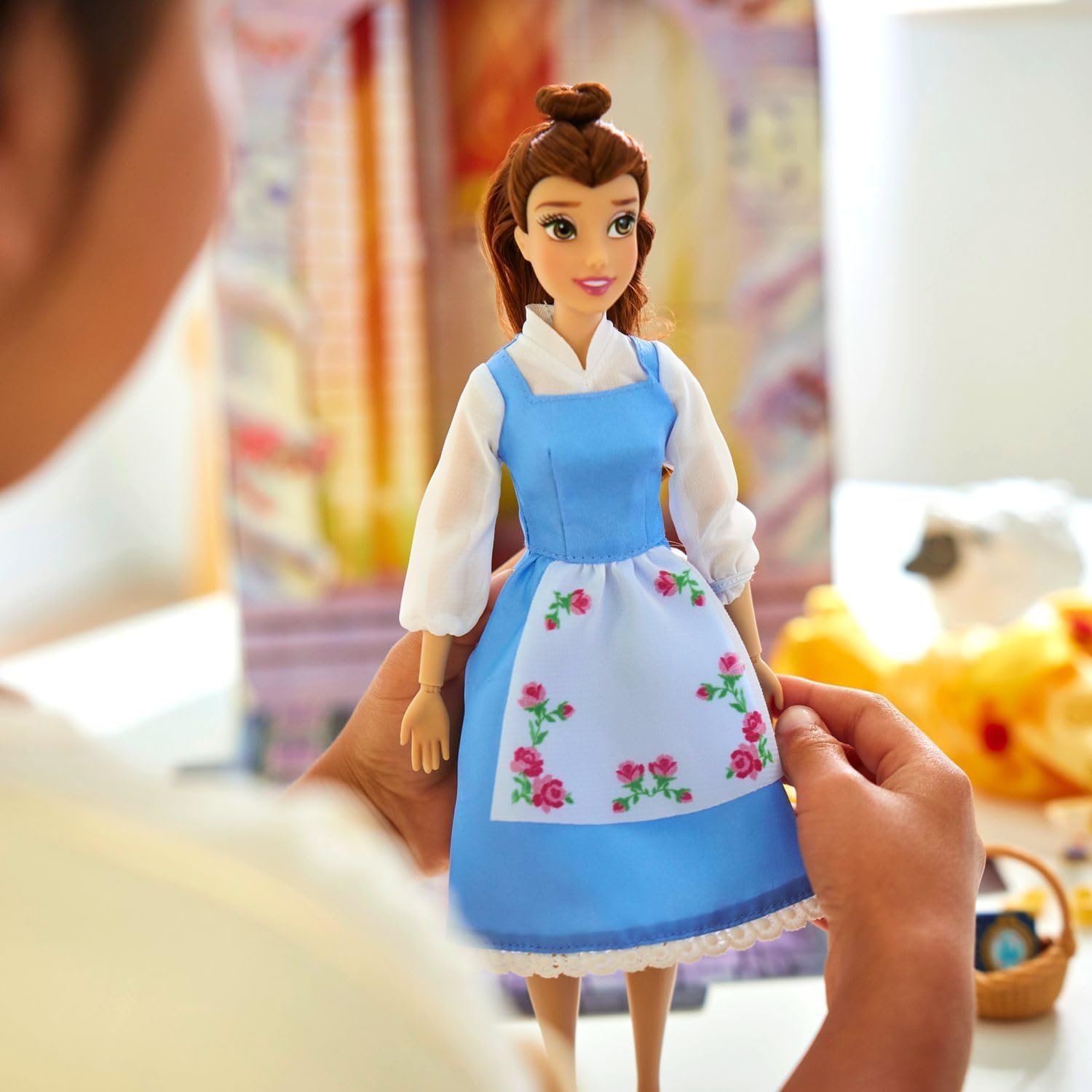Лялька Disney Princess в наборі з додатковим одягом, улюбленцем та аксесуарами Бель - Зображення 5