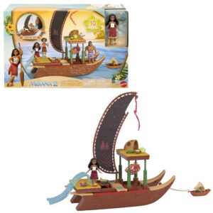 Ігровий набір Моана 2 Пригоди на каное, Mattel