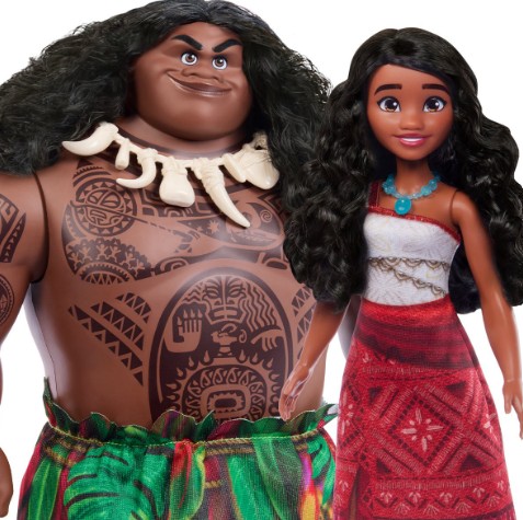 Набір ляльок Disney Моана та Мауі, Mattel