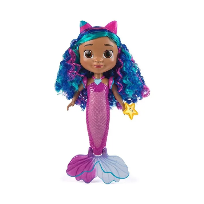 Gabby's Dollhouse – Mermaid Gabby, лялька-русалонька зі світлом і звуками - Зображення 5