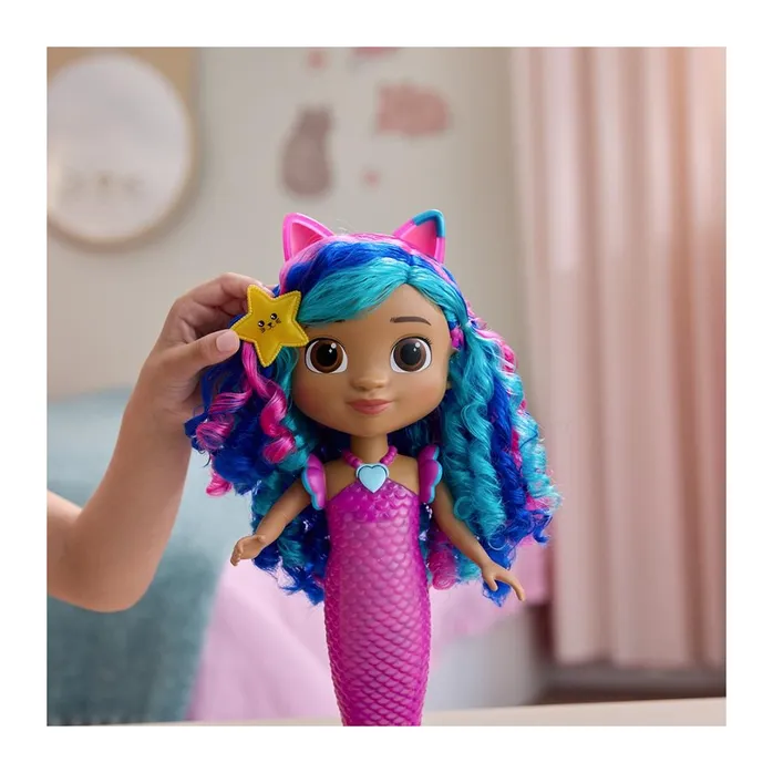 Gabby's Dollhouse – Mermaid Gabby, лялька-русалонька зі світлом і звуками - Зображення 3
