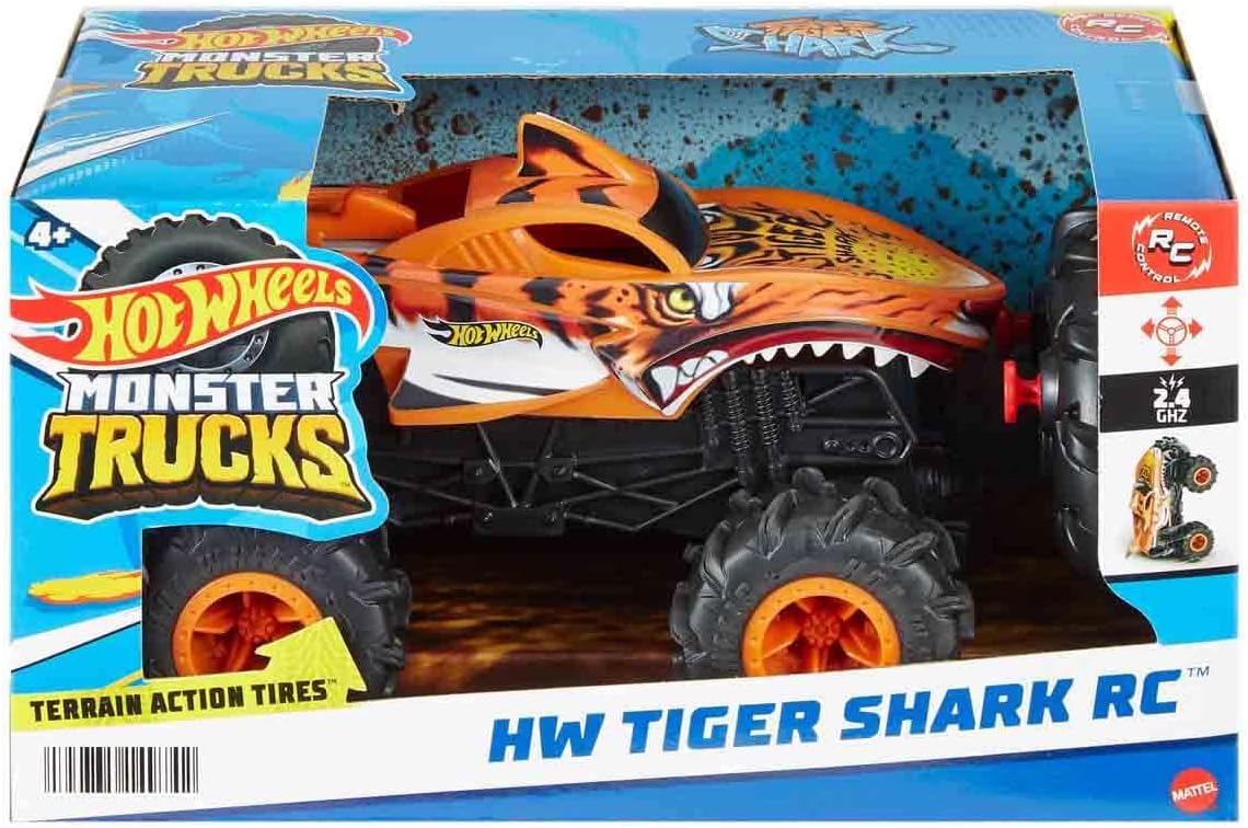 Машинка на радіокеруванні Tiger Shark 1:24 Hot Wheels - Зображення 3