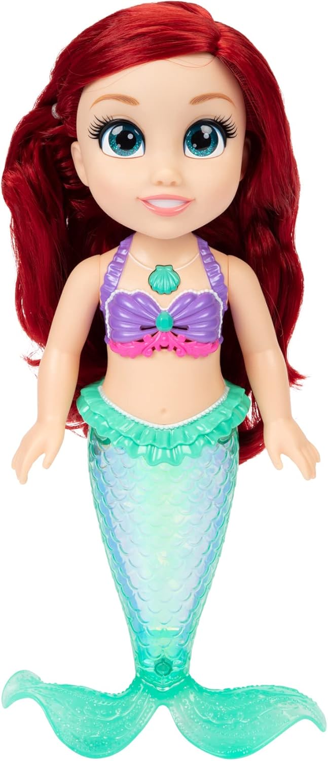 Інтерактивна русалонька Аріель з Флаундером- співає, хвіст світититься, Jakks - Зображення 6