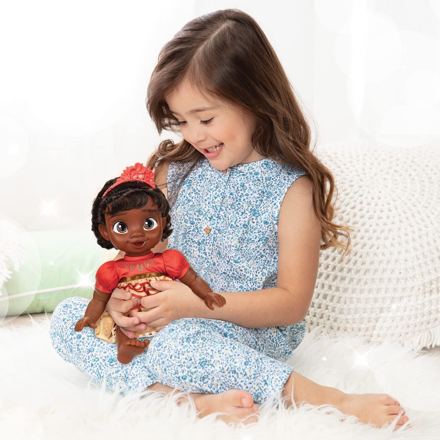 Лялька бебі Моана з пляшечкою Disney Princess, Jakks - Зображення 2