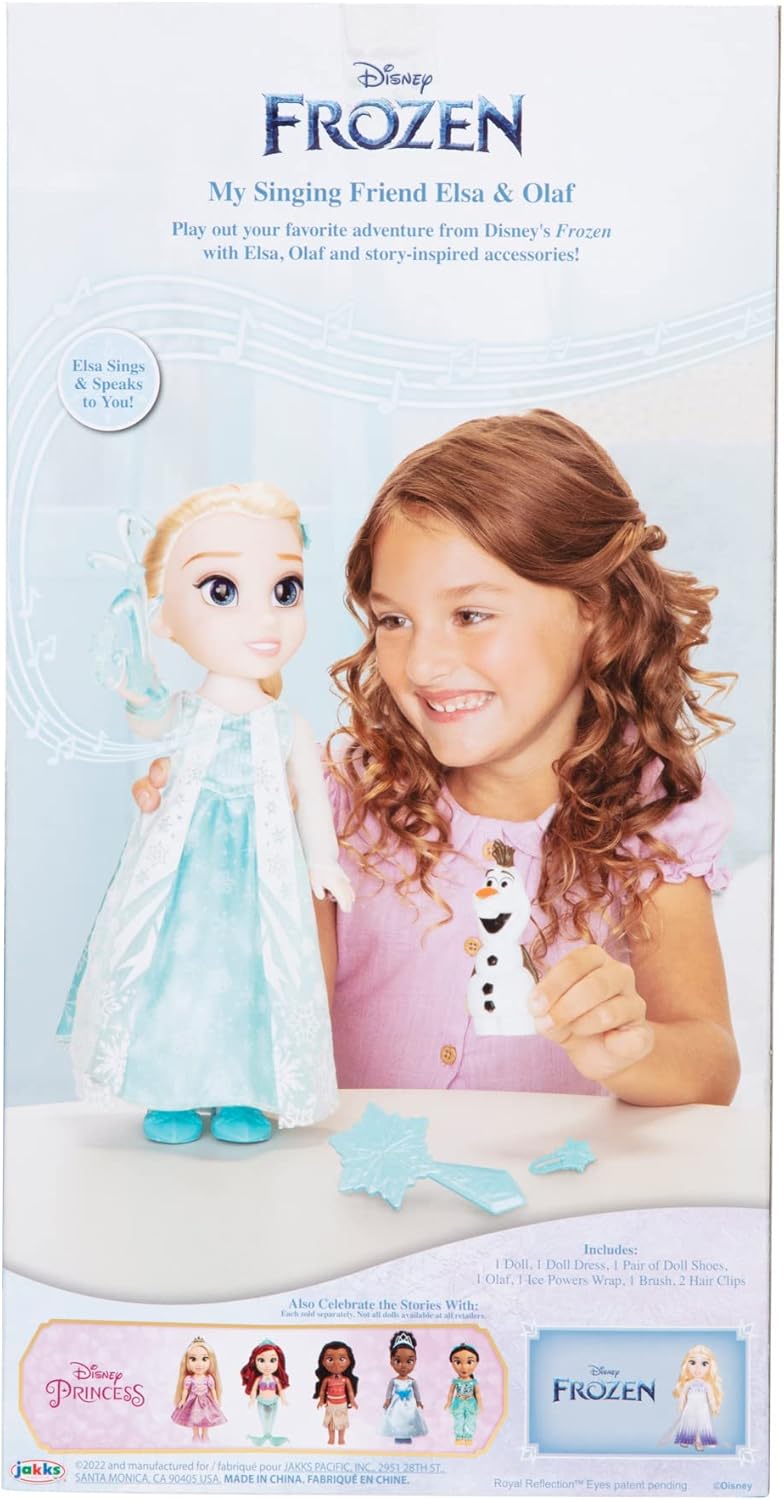 Лялька Ельза з Олафом музична, JAKKS Pacific - Зображення 4