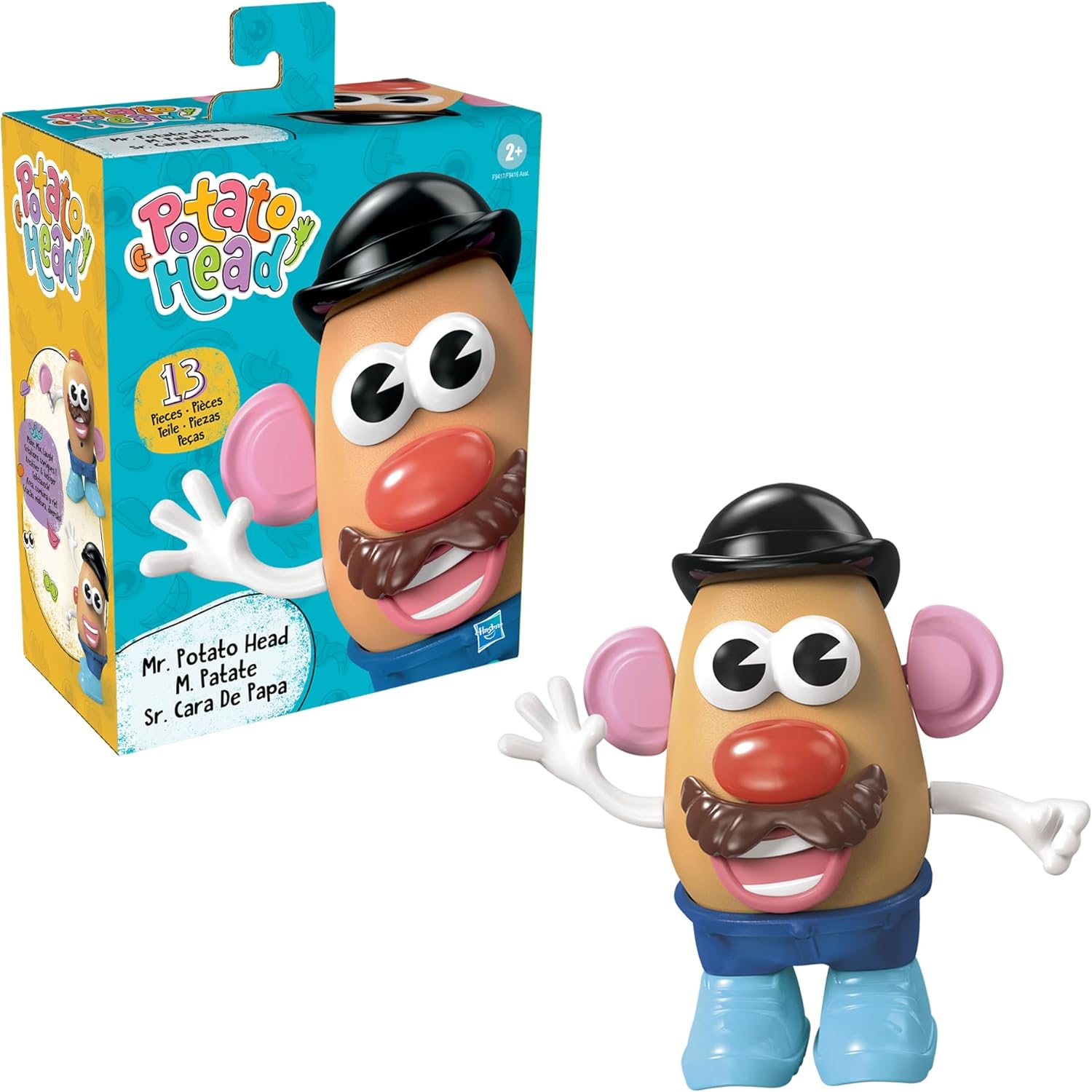 Hasbro Mr. Potato Head | Картоплина класична із 13 змінними деталями - Зображення 4