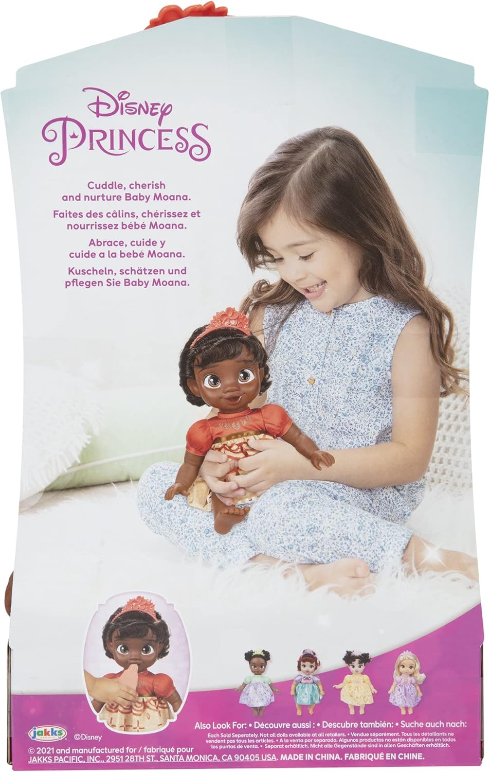 Лялька бебі Моана з пляшечкою Disney Princess, Jakks - Зображення 5