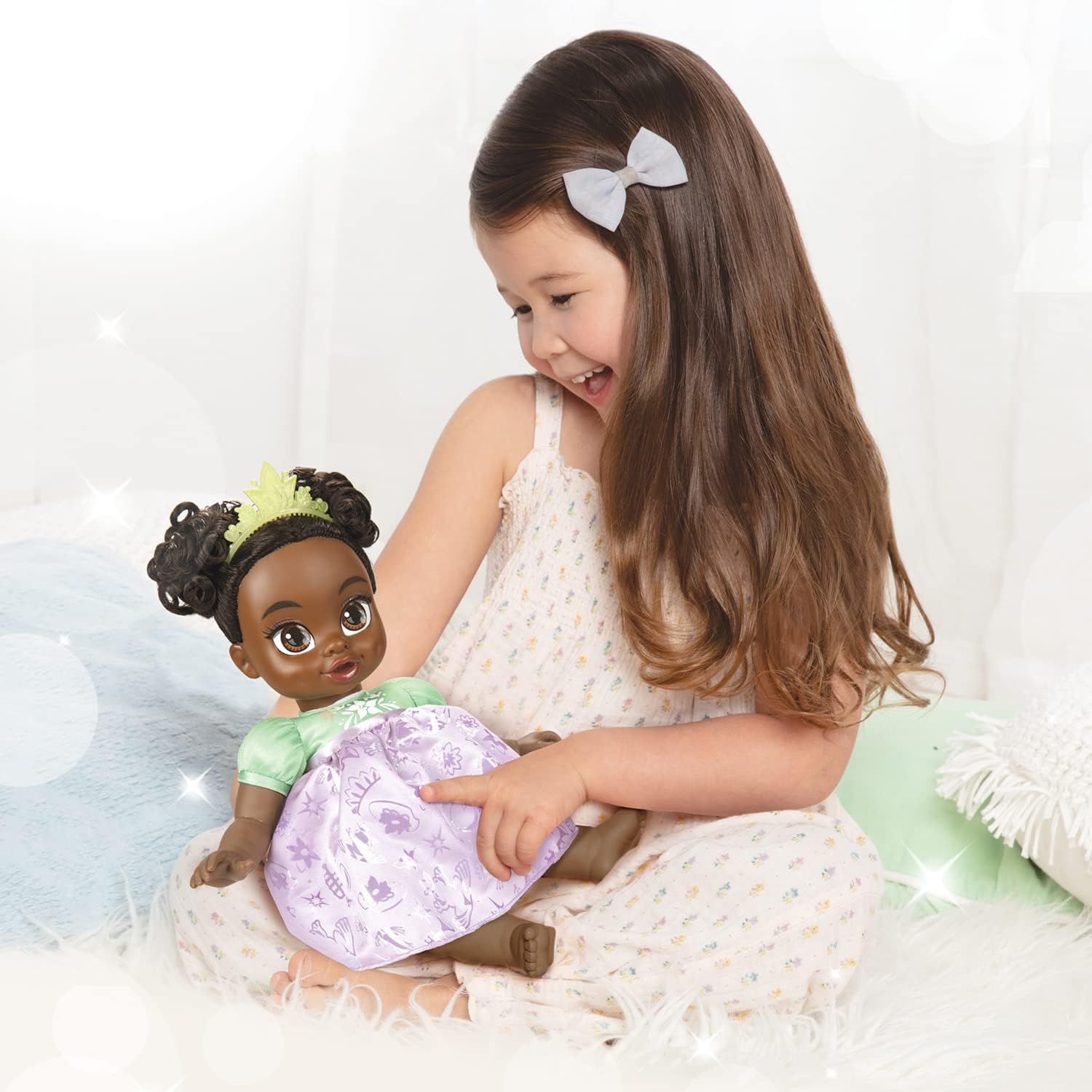 Лялька бебі Тіана з пляшечкою Disney Princess, Jakks - Зображення 2
