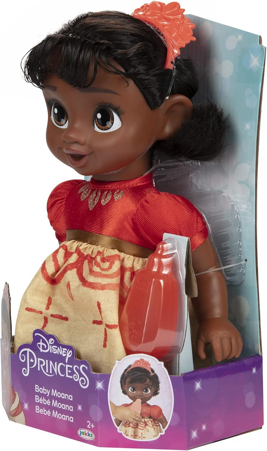 Лялька бебі Моана з пляшечкою Disney Princess, Jakks - Зображення 4