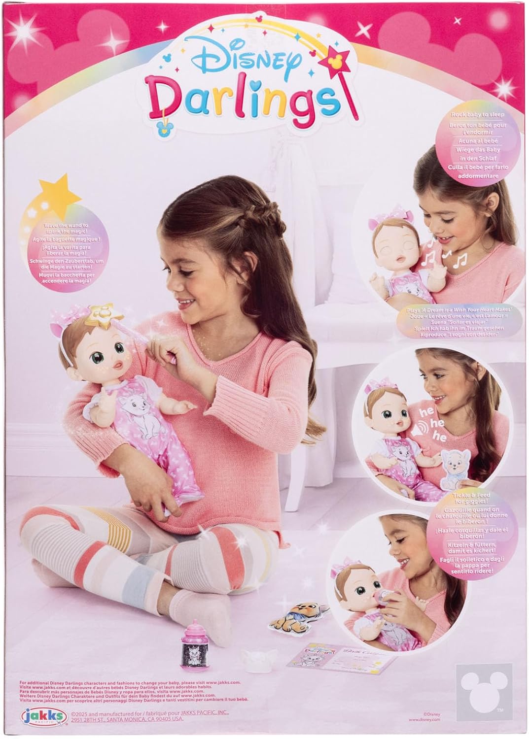 Інтерактивна (руда) лялька Disney Darlings (Дарлінгс) з аксесуарами у стилі кішечки Марі - Зображення 6