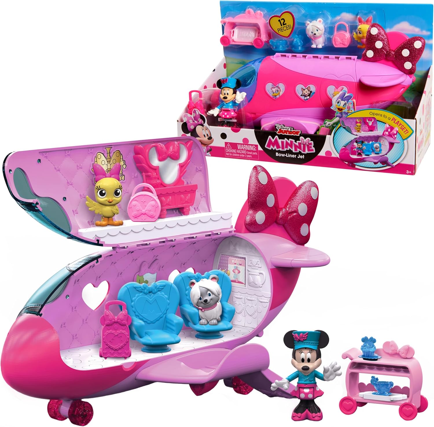 Іграшковий літак Мінні Маус, Disney Junior Minnie Mouse by Just Play - Зображення 2