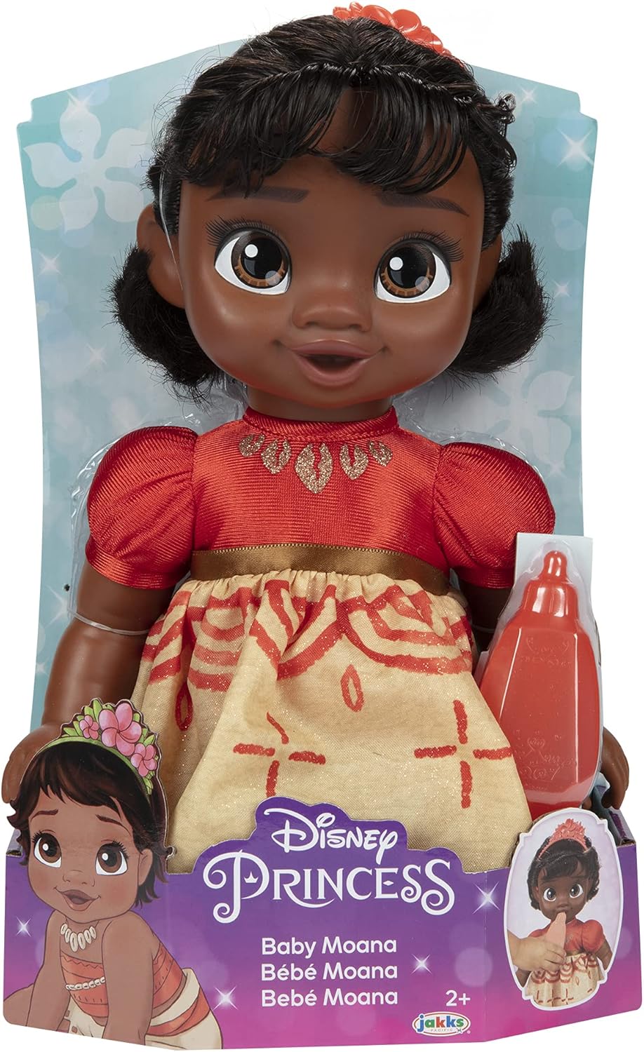 Лялька бебі Моана з пляшечкою Disney Princess, Jakks - Зображення 6