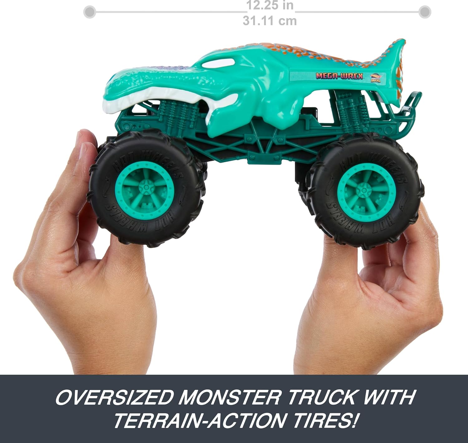 Машинка на радіокеруванні Hot Wheels RC Monster Trucks Мега-Рекс - Зображення 4