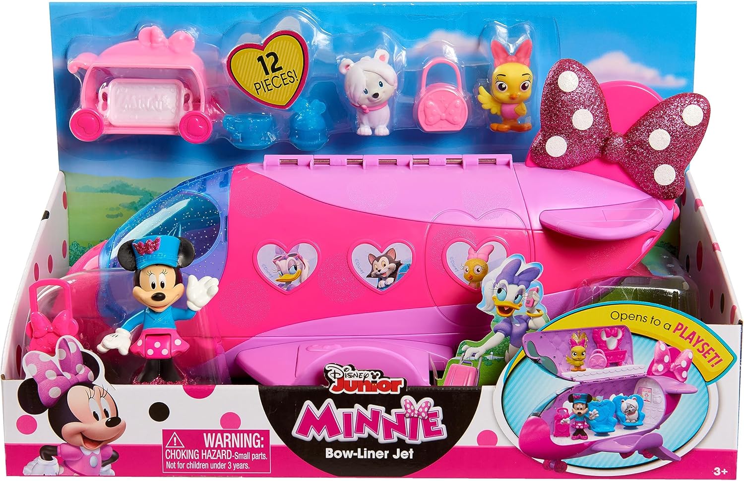Іграшковий літак Мінні Маус, Disney Junior Minnie Mouse by Just Play - Зображення 5