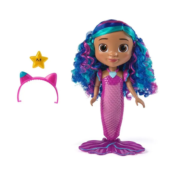 Gabby's Dollhouse – Mermaid Gabby, лялька-русалонька зі світлом і звуками - Зображення 7