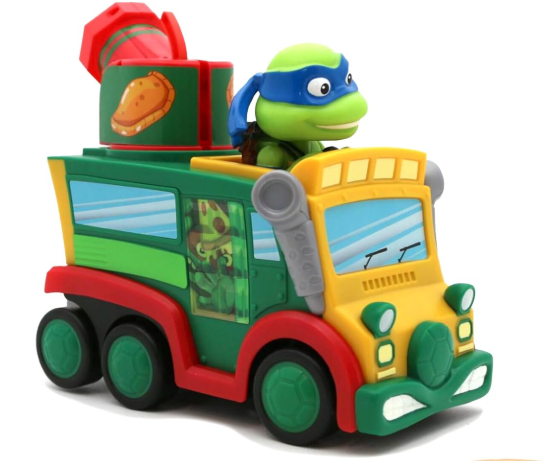 TMNT Mutant Mayhem – Calzone Drift RC | Машинка з дистанційним керуванням та фігуркою Леонардо - Зображення 3