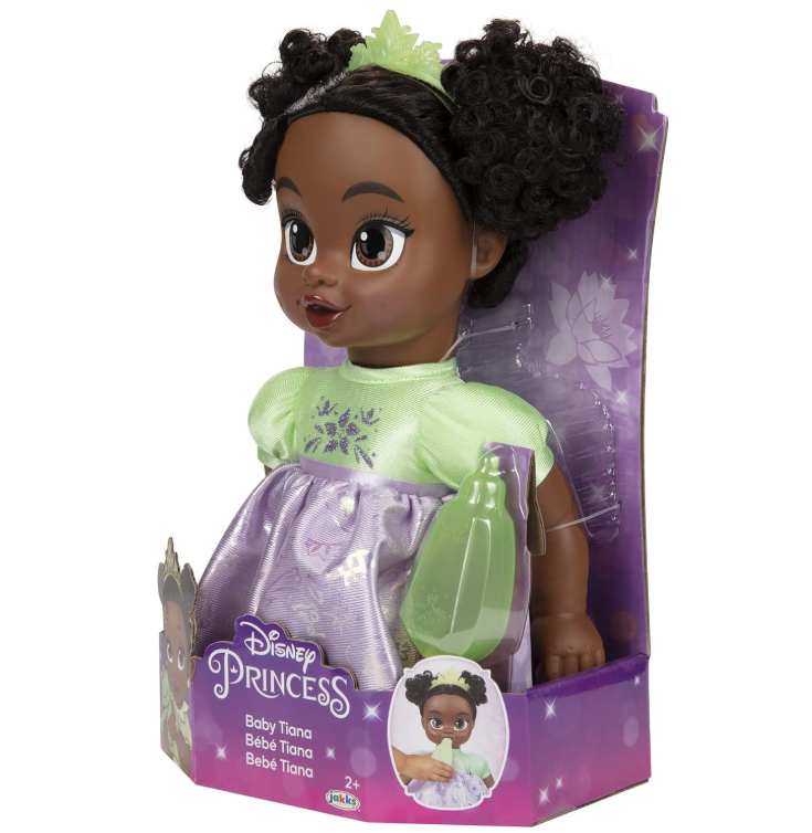 Лялька бебі Тіана з пляшечкою Disney Princess, Jakks