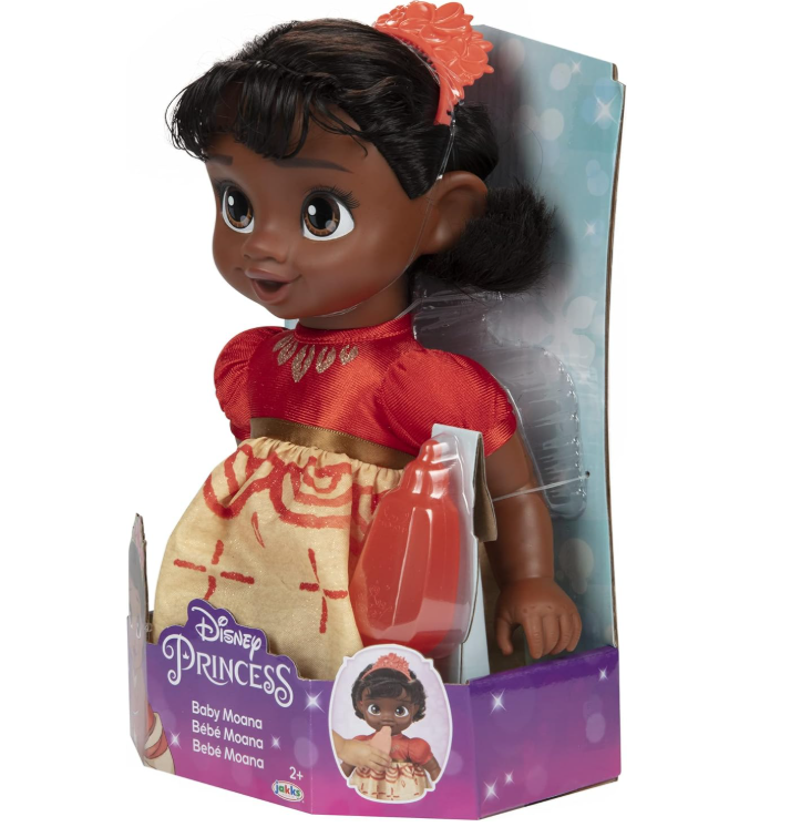 Лялька бебі Моана з пляшечкою Disney Princess, Jakks