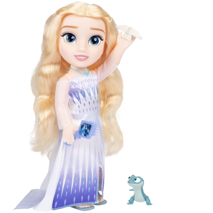 Disney Frozen «Моя Співоча Подруга Ельза» з Бруні | Інтерактивна лялька Elsa My Singing Friend, 35 см