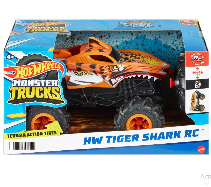 Машинка на радіокеруванні Tiger Shark 1:24 Hot Wheels