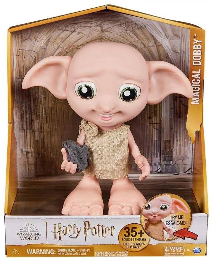 Інтерактивна іграшка Доббі Wizarding World Harry Potter 21,6 см., Spin Master
