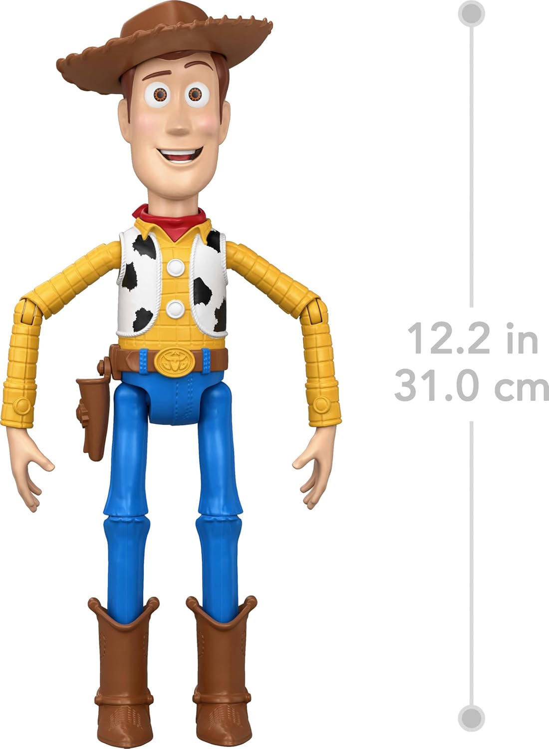 Mattel Disney Pixar Toy Story 5 Running Woody — Інтерактивний Вуді, що біжить (31 см) - Зображення 6