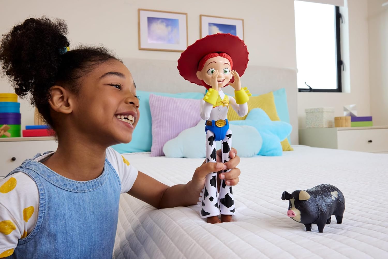 Disney Pixar Toy Story 5 Джессі, що розмовляє, з Джиммі Діном (30 см) - Зображення 4