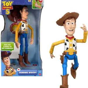 Mattel Disney Pixar Toy Story 5 Running Woody — Інтерактивний Вуді, що біжить (31 см)
